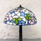 Mid-Century Modern Italian Liberty Colored Glass Table Lamp from Tiffany, 1960s 6
