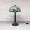 Mid-Century Modern Italian Liberty Colored Glass Table Lamp from Tiffany, 1960s, Image 3