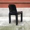 Moderne italienische Selene Stühle aus schwarzem Kunststoff von v. Magistretti für Artemide, 1960er, 2er Set 10