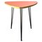 Mid-Century Modern Italian Pink Coffee Table with Metal Rod, 1960s 1