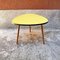 Northern European Yellow Coffee Table with Original Solid Beech Legs, 1960s 3