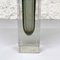 Mid-Century Modern Italian Gray Murano Glass Sommersi Series, 1960s 7