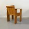 Italian Beech Wood Crate Chair and Desk by G. Rietveld for Cassina, 1934, Set of 2 11