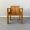 Italian Beech Wood Crate Chair and Desk by G. Rietveld for Cassina, 1934, Set of 2 14