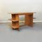 Italian Beech Wood Crate Chair and Desk by G. Rietveld for Cassina, 1934, Set of 2 5