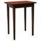 Petite Table Mid-Century Moderne en Bois avec Plateau Rectangulaire, Italie, 1950s 1