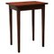 Small Mid-Century Modern Italian Wood Table with Rectangular Top, 1950s, Image 1