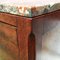 Early 20th Century Italian Wooden Chest of Drawers with Marble Top, 1900s 11