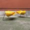 Italian Yellow Ribbon Cl9 Armchairs by Cesare Leonardi and Franca Quung from Bernini, 1960s, Set of 2 5