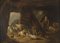 Pieter Plas, establo de ovejas, siglo XIX, óleo sobre lienzo, enmarcado, Imagen 2