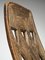 Decorated Wooden Backrest Sculpted in One Piece 8