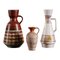 West-German Ceramic Vases by Bay, Set of 3 1