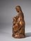 Spanish School Gilded Wooden Sculpture of Mary Holding Jesus 3