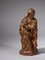 Spanish School Gilded Wooden Sculpture of Mary Holding Jesus 7