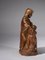 Spanish School Gilded Wooden Sculpture of Mary Holding Jesus, Image 6