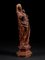 19th Century Wood Mary and Child Sculpture 8