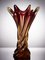 Amber Murano Glass Vase, Image 3