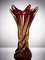 Amber Murano Glass Vase 2