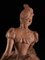 Sculpture de Dame en Terracotta par Georges Van Der Straeten 9
