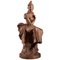 Sculpture de Dame en Terracotta par Georges Van Der Straeten 1