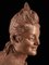 Sculpture de Dame en Terracotta par Georges Van Der Straeten 8