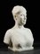 Marble Bust of Female Head by Louis Dubar, Image 7