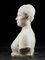 Marmor Büste eines weiblichen Kopfes von Louis Dubar 3