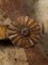 Orologio su pannello policromo con lancette in metallo dorato, Immagine 7