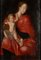 Flämische Schule, Gemälde von Madonna mit Kind, Öl auf Holz, Gerahmt 3