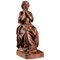 Polychrome Terracotta Statue of a Woman and Child 1