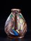 Colorful Hand Painted Ceramic Vases with Floral Design, Set of 3 10