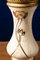 Dekorative Kerzenhalter aus weißer Keramik & Kupferlegierung, 2er Set 5