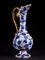 Belgische Keramik mit handbemalten blauen Verzierungen, 3er Set 8