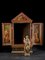Small Flemish Terracotta Statue in Wooden Reliquary with Decorated Doors, Image 2