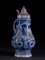 Keramik Bier Karaffen mit Indigo Blue Dekorationen, 4er Set 7