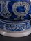Keramik Bier Karaffen mit Indigo Blue Dekorationen, 4er Set 14