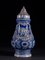 Keramik Bier Karaffen mit Indigo Blue Dekorationen, 4er Set 8