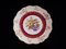 Colorful Hand Painted Porcelain Plates, Set of 3 2