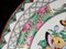Asian Colourful Hand Painted Porcelain Plates with Intricate Designs, Set of 2 5