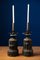 Original Ornate Copper Alloy Candleholders from Becatiltre Breveté, Set of 2 2