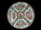 Asian Colourful Porcelain Hand Painted Plates with Intricate Designs, Set of 4 16