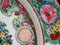Asian Colourful Porcelain Hand Painted Plates with Intricate Designs, Set of 4 9