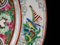 Asiatische bunte Porzellan handbemalte Teller mit aufwendigen Designs 14
