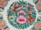Asiatische bunte Porzellan handbemalte Teller mit aufwendigen Designs 3