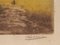 Lucien Desmaré, Sunset Landscape, Paper, Enmarcado, Imagen 3