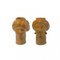 Figuras Solimano & Roxelana pequeñas • Sabbia Falconara de Crita Ceramiche. Juego de 2, Imagen 1