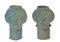 Solimano & Roxelana Figures, Small • Turquoise Favignana from Crita Ceramiche, Set of 2, Image 1