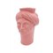 Testa media Solimano in ceramica • Trapani rosa di Crita Ceramiche, Immagine 2