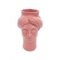 Testa media Solimano in ceramica • Trapani rosa di Crita Ceramiche, Immagine 1