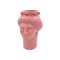 Cabezal Roxelana mediano de cerámica • Trapani rosa de Crita Ceramiche, Imagen 2